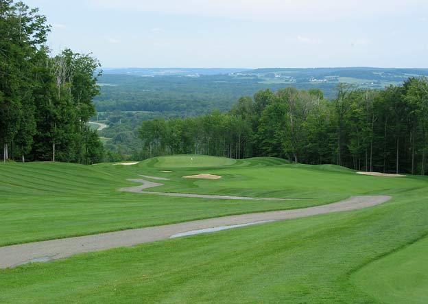 Peek'n Peak Resort - Findley Lake, New York - Golf Course Picture