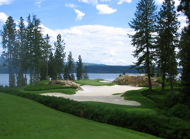 Coeur d'Alene Resort Golf Course - Coeur d'Alene, Idaho - Golf Course Picture