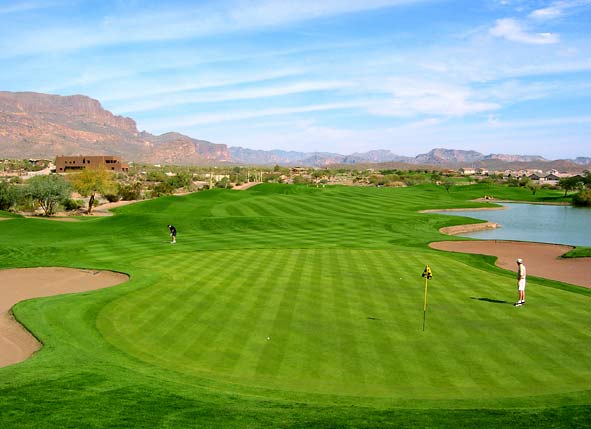 Gold Canyon - Dinosaur Mountain - Phoenix, Arizona - Golf Course Picture