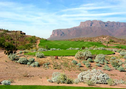 Gold Canyon - Dinosaur Mountain - Phoenix, Arizona - Golf Course Picture